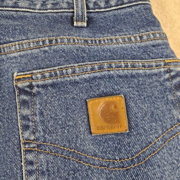 Carhartt B172 DST Flannel Lined Jeans Relaxed Fit 32X32 - Picture 4 of 5